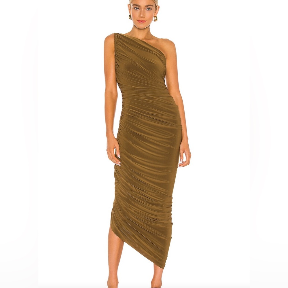 Norma Kamala Diana gown in Saddle